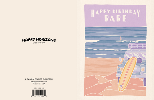 Birthday Babe Card (6 Pack)